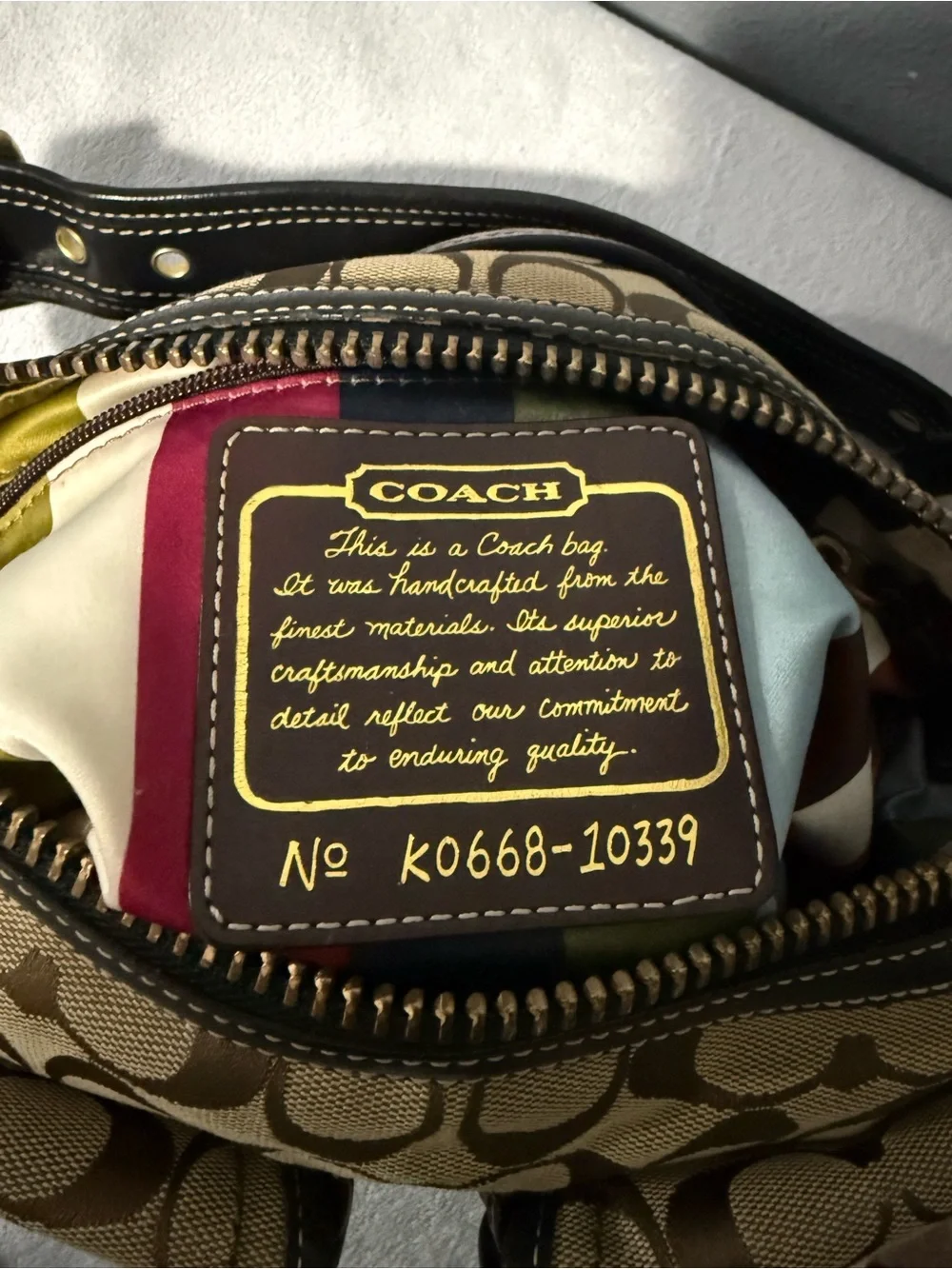 Coach purchased single
